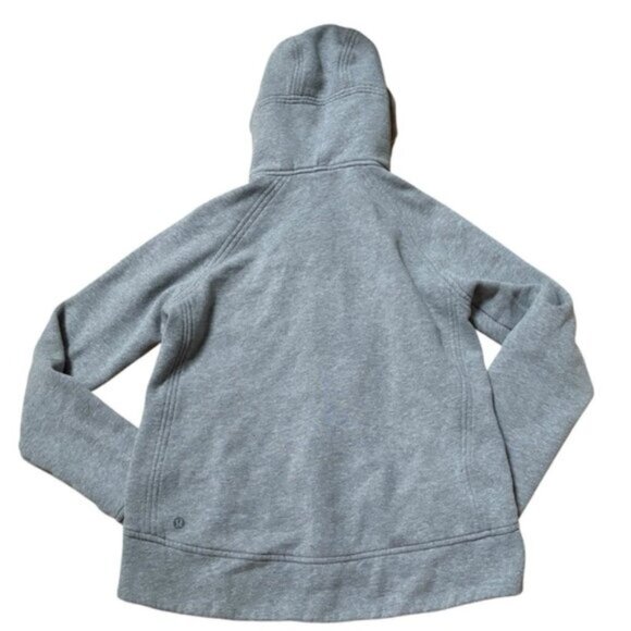 Lululemon Gray Zip Up Jacket Size 4 - Picture 2 of 4
